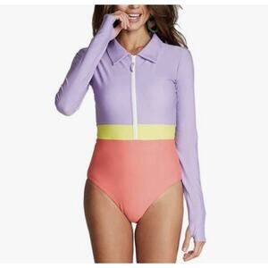 Mott 50 Margherita Long Sleeve Wet Suit Swimsuit Size Small NWOT